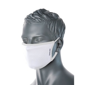 Mască facială din țesătură anti-microbiană cu 3 straturi (Pk25)
