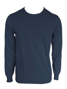 MEN’S CREW NECK FINE GAUGE COTTON PULLOVER - Img 7