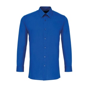 MEN’S LONG SLEEVE FITTED POPLIN SHIRT - Img 3