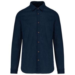 MEN'S LONG SLEEVE LINEN AND COTTON SHIRT - Img 2