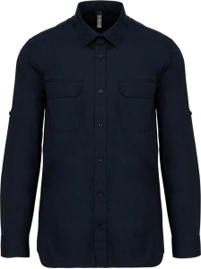 MEN'S LONG-SLEEVED SAFARI SHIRT - Img 2