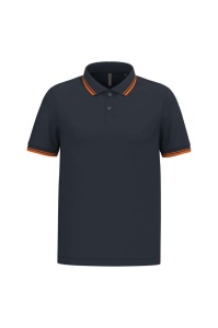 MEN'S SHORT-SLEEVED POLOSHIRT WITH CONTRASTING PIPING - Img 31
