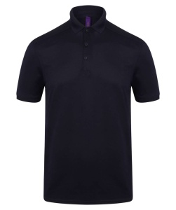 MEN'S' SLIM FIT STRETCH POLO SHIRT + WICKING FINISH