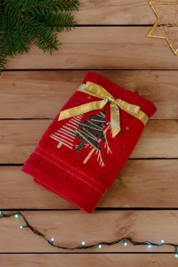 OLIMA CHRISTMAS TOWEL - PINES - Img 2