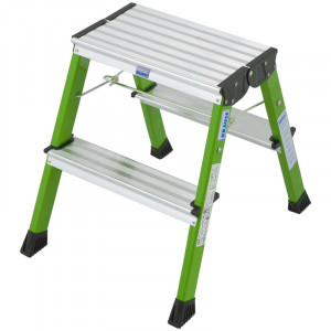 PLATFORMA ROLLY PLIABILA DUBLA VERDE 2X2 TREPTE - Img 1