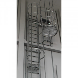 SCARA DE ACCES / EVACUARE / INCENDIU, ALUMINIU, DIN 14094-1, 8,40m - Img 4