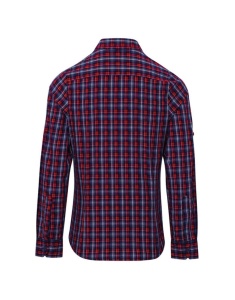 'SIDEHILL' CHECK - WOMEN'S LONG SLEEVE COTTON SHIRT - Img 3