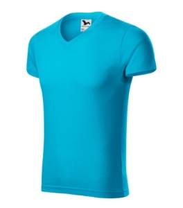 Slim Fit V-neck 146 Tricou pentru bărbaţi