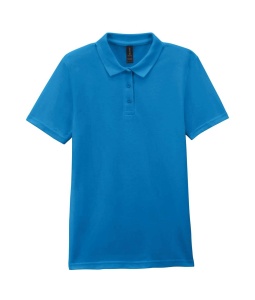 SOFTSTYLE® LADIES' DOUBLE PIQUÉ POLO WITH 3 COLOUR-MATCHED BUTTONS - Img 3