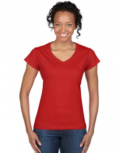 SOFTSTYLE® LADIES' V-NECK T-SHIRT - Img 5