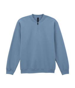 SOFTSTYLE MIDWEIGHT ADULT FLEECE 1/4 ZIP SWEATSHIRT - Img 3