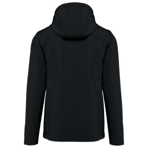 UNISEX 3-LAYER SOFTSHELL HOODED JACKET WITH REMOVABLE SLEEVES - Img 7