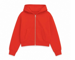 WOMENS CROP ZIP HOODIE - Img 2