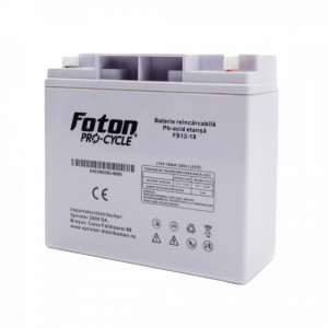 Acumulator Foton VRLA FH12-18 12V 18Ah - Img 5