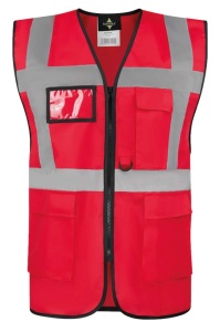 COMFORT EXECUTIVE SAFETY VEST \"HAMBURG\" - MULTIFUNCTIONAL WITH POCKETS - Img 6