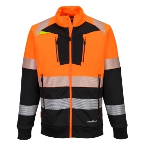 DX4 Hi-Vis Funnel Pulover cu fermoar