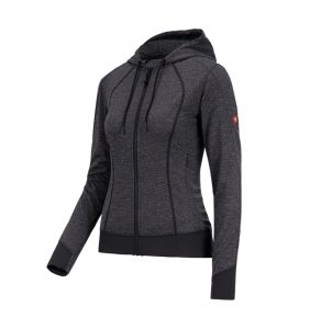 e.s. Functional hooded jacket stripe, ladies'