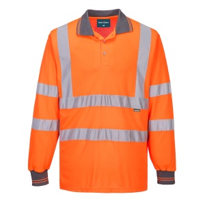ES1 Essential Tricou Polo Hi-Vis M/L