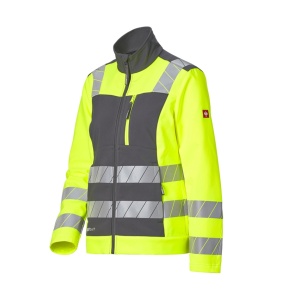 High-vis softshell jacket e.s.motion 24/7, ladies'
