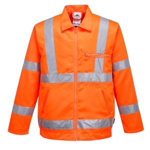 Jacheta din Poli-bumbac Hi-Vis RIS.