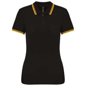 LADIE'S SHORT-SLEEVED POLOSHIRT WITH CONTRASTING PIPING - Img 17