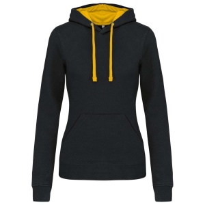 LADIES’ CONTRAST HOODED SWEATSHIRT - Img 14