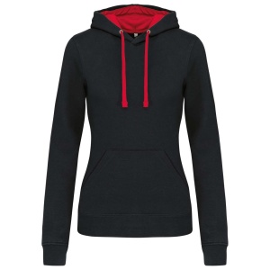 LADIES’ CONTRAST HOODED SWEATSHIRT - Img 17