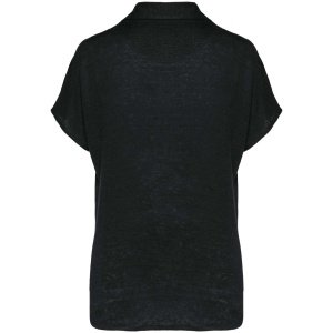 LADIES’ LINEN POLO SHIRT - Img 3