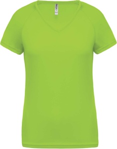 LADIES’ V-NECK SHORT SLEEVE SPORTS T-SHIRT - Img 5
