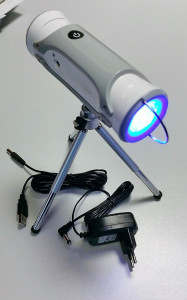 Lanterna pescar+PowerBank Foton L3P (led 3W alb+blue) - Img 2