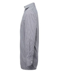 MEN'S LONG SLEEVE GINGHAM COTTON MICROCHECK SHIRT - Img 10