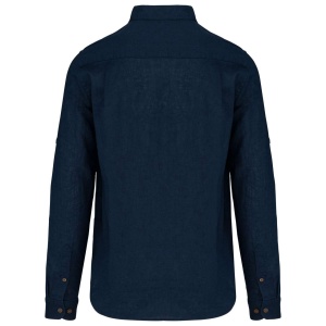 MEN'S LONG SLEEVE LINEN AND COTTON SHIRT - Img 3