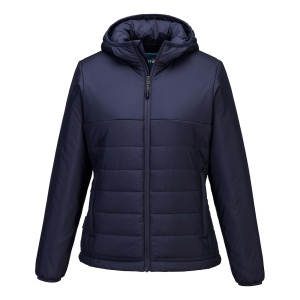 Professional Women's Hooded Insulated Baffle Jacket - Img 3