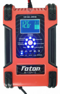 Redresor inteligent Foton RI-1224-12 cu desulfatare - Img 1