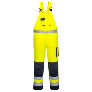 Salopeta cu Pieptar Dijon HI VIS