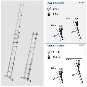SCARA CORDA CULISANTA 2X11 TREPTE - Img 7