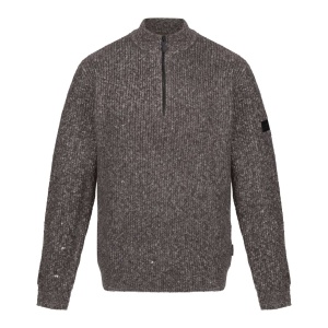 SOLOMON ZIP-NECK KNITTED PULLOVER - Img 3