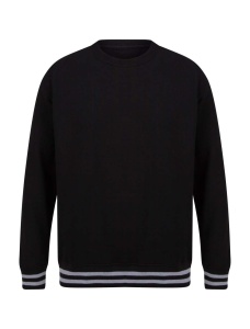 SWEAT WITH STRIPE CUFFS - Img 3