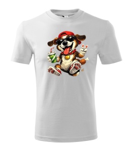 Tricou personalizat - caine amuzant