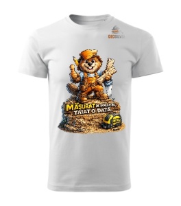 Tricou personalizat - Măsurat de două ori, tăiat o dată