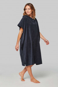 UNISEX HOODED TOWELLING PONCHO - Img 5