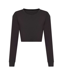WOMEN'S L/S CROPPED T - Img 2