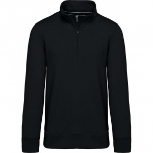ZIPPED NECK SWEATSHIRT - Img 1