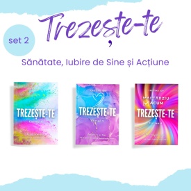 Set 2 Cărți Trezește-te: Sănătate, Iubire de Sine și Acțiune (Cartea 4, 5 și 6)