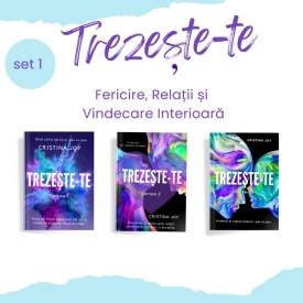 Set 1 Cărți Trezește-te: Fericire, Relații și Vindecare Interioară (Cartea 1, 2 și 3)