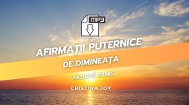 Descarcă MP3 Afirmații Puternice – Recunoștință și Lumină: Afirmații de Dimineață pentru O Zi Începută cu Zâmbet