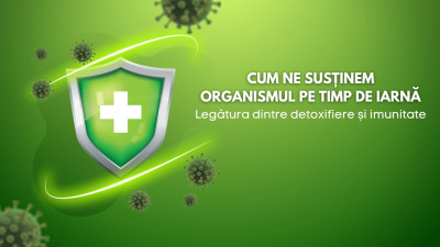 Cum ne susținem organismul pe timp de iarnă: Legătura dintre detoxifiere și imunitate