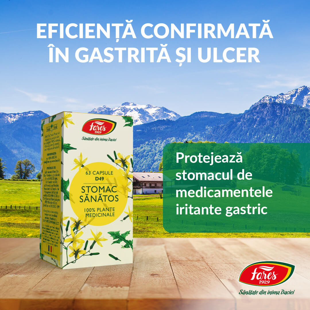 Stomac sanatos, D49 - supliment alimentar