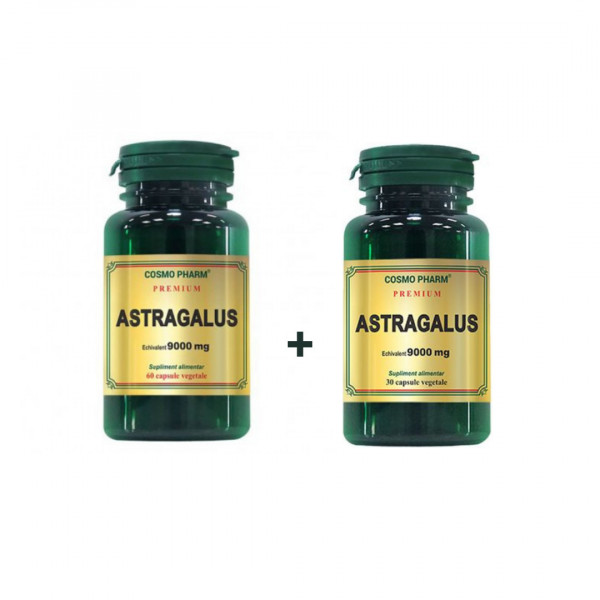 Astragalus Extract 9000mg - 60 cps +30 cps gratis