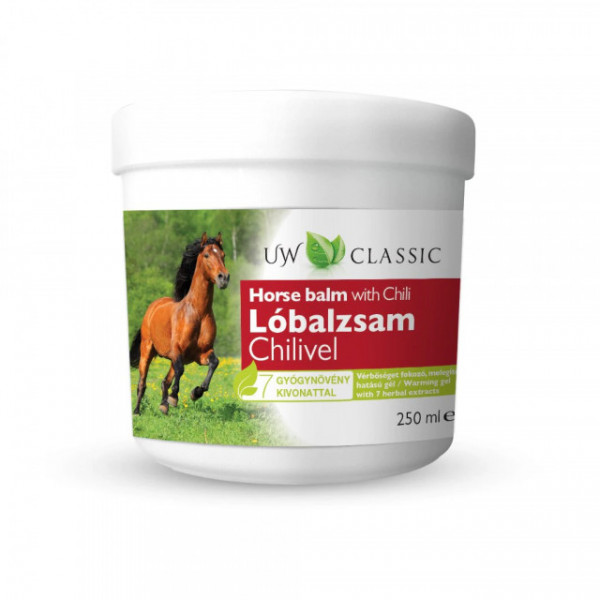 Balsam Puterea Calului cu Chili - 250 ml Herbavit